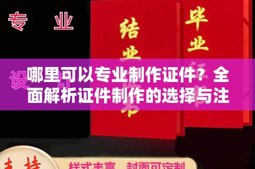 安乡哪里可以专业制作证件？全面解析证件制作的选择与注意事项