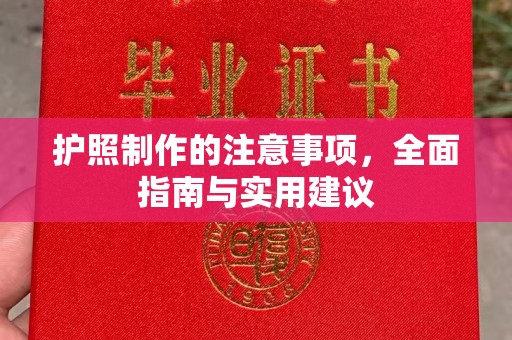 安乡护照制作的注意事项，全面指南与实用建议